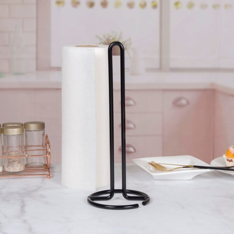 Free Standing Paper Towel Holder – Kitchen Counter Roll Stand