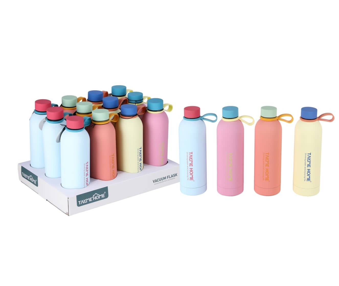 TK Stainless Steel Vacuum Flask – Insulated Cold Drink Bottle