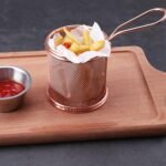 Stainless Steel Round Chip & Frying Basket – Serving Basket