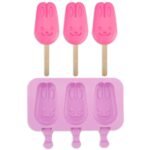 Silicone Ice Pop Mold – Frozen Treats Maker with 50 Sticks