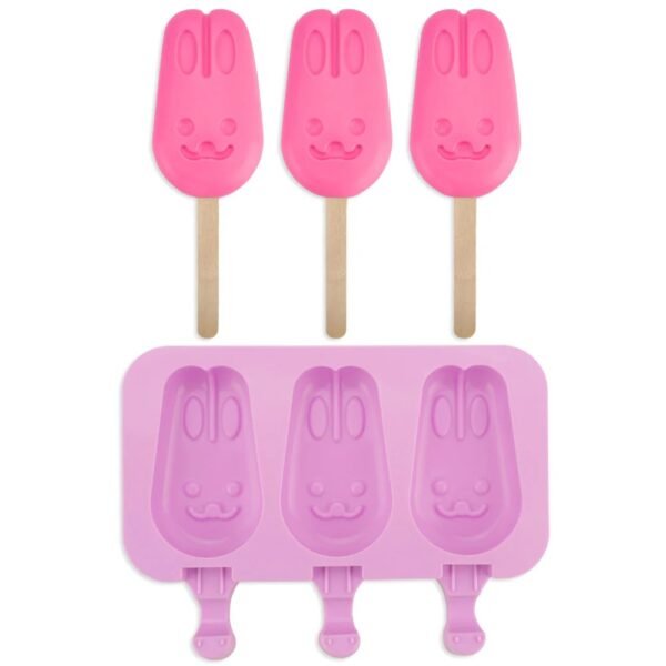Silicone Ice Pop Mold – Frozen Treats Maker with 50 Sticks
