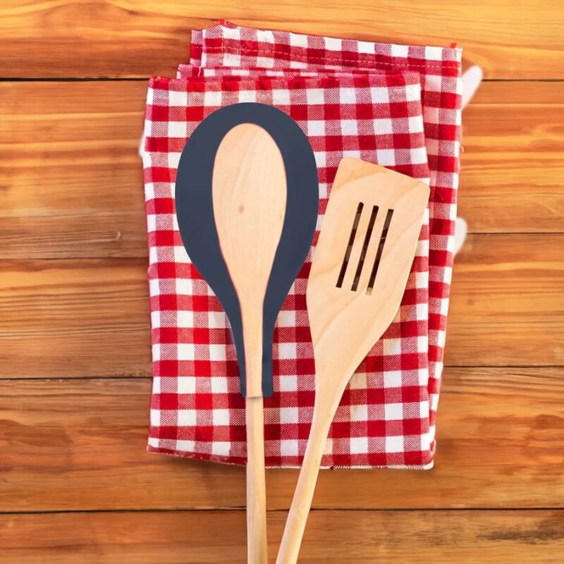 TK Silicone Spoon Rest – Kitchen Utensil Holder