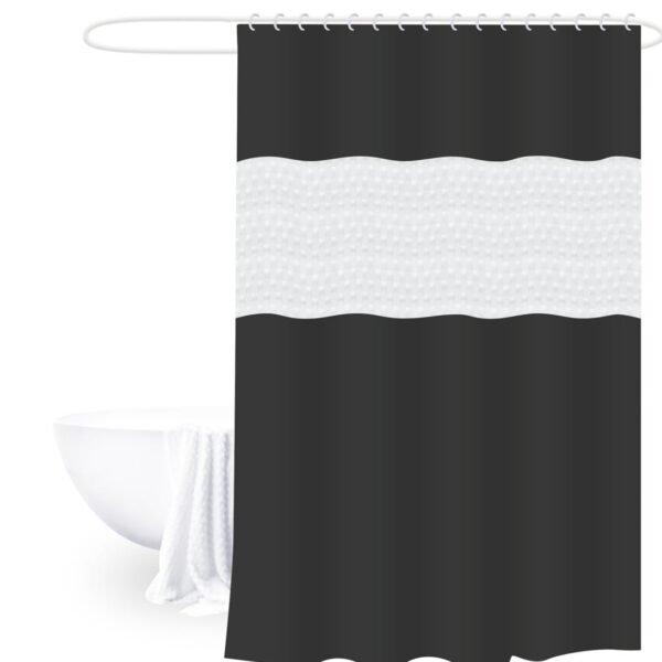 TK Shower Curtain – Waterproof Bathroom Curtain