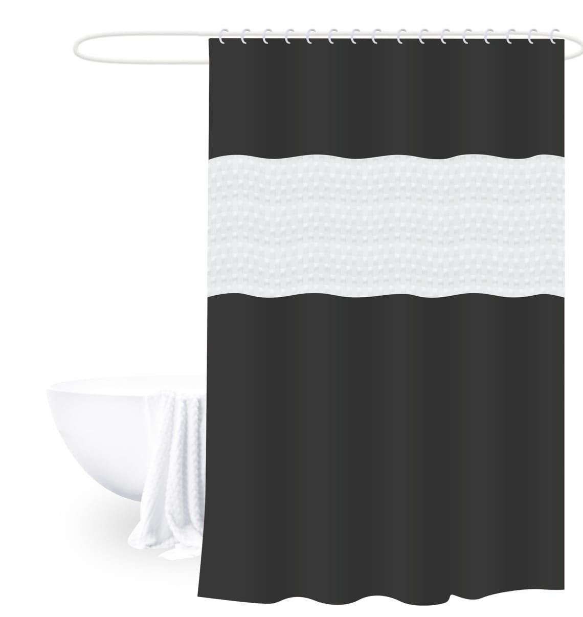 TK Shower Curtain – Waterproof Bathroom Curtain