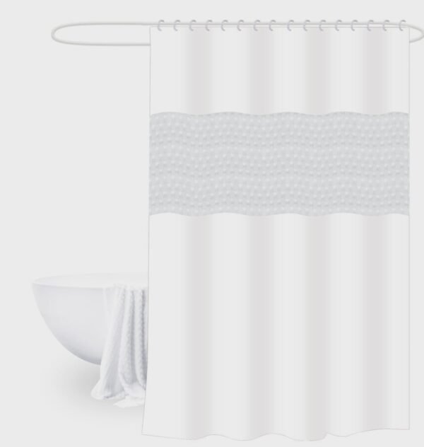 TK Shower Curtain – Waterproof Bathroom Curtain
