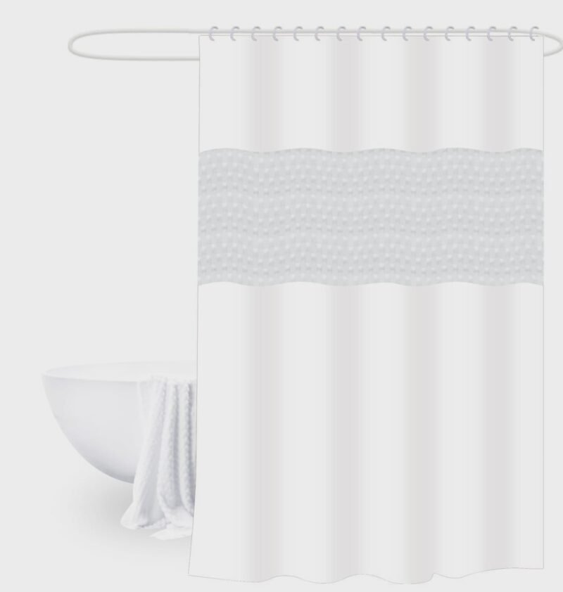 TK Shower Curtain – Waterproof Bathroom Curtain
