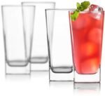 6-Piece Square Bottom Water Glass Set