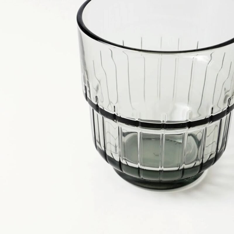TK Smoked Stackable Glasses Set of 4 – 340ml