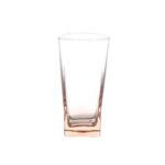 6-Piece Square Bottom Water Glass Set