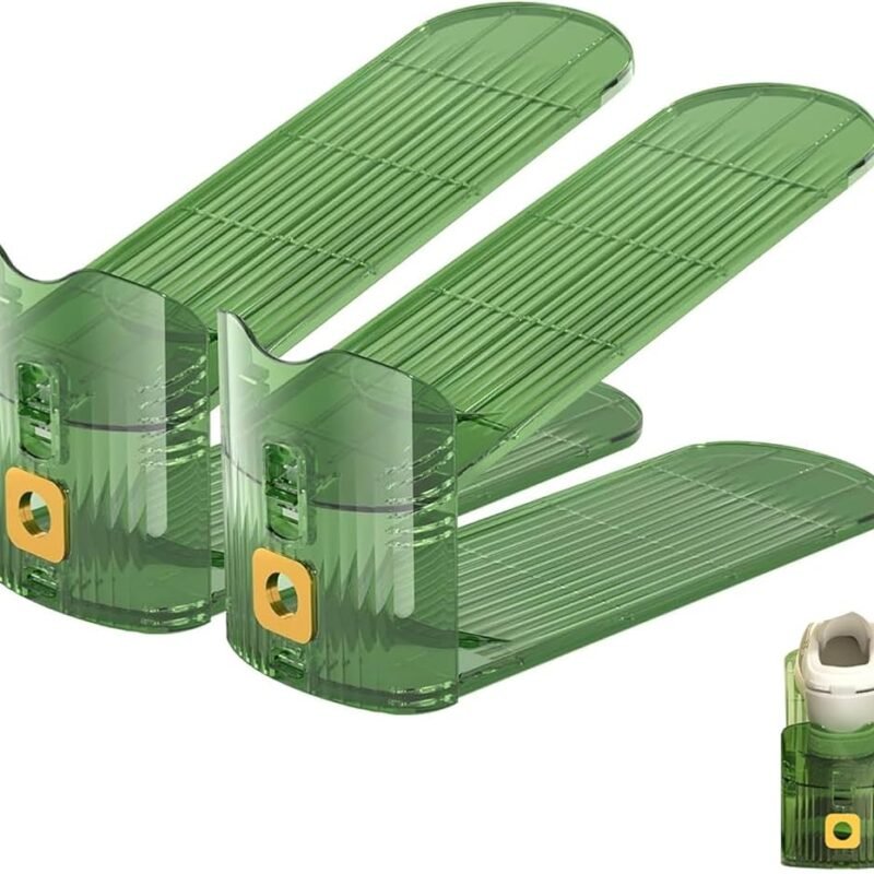 Adjustable Shoe Slot Organizer – Space Saving Shoe Holder