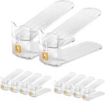 Adjustable Shoe Slot Organizer – Space Saving Shoe Holder