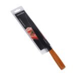 TK Stainless Steel Knife with Wooden Handle – Premium Black Blade Kitchen Knife