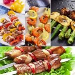 TK 6-Piece Iron BBQ Skewer Set – 45cm