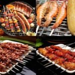 TK 6-Piece Iron BBQ Skewer Set – 45cm