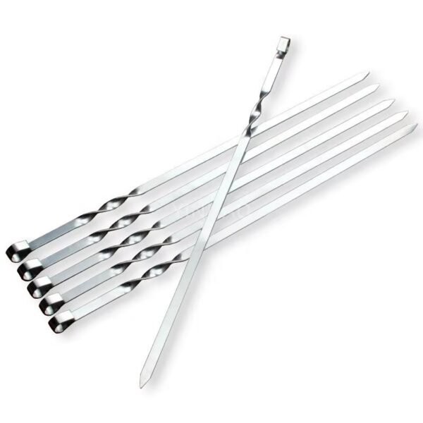TK 6-Piece Iron BBQ Skewer Set – 45cm