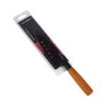 TK Stainless Steel Knife with Wooden Handle – Premium Black Blade Kitchen Knife