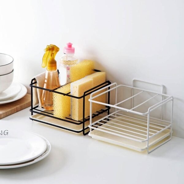 TK Compact Sink Organizer With Drip Tray