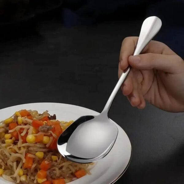 TK Stainless Steel Serving Spoon – Kitchen & Dining Essential