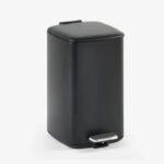 TK 20L Square Pedal Bin – Metal Trash Can for Home & Office