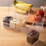 Crystal Clear Spice Box – Multi-Compartment Kitchen Organizer