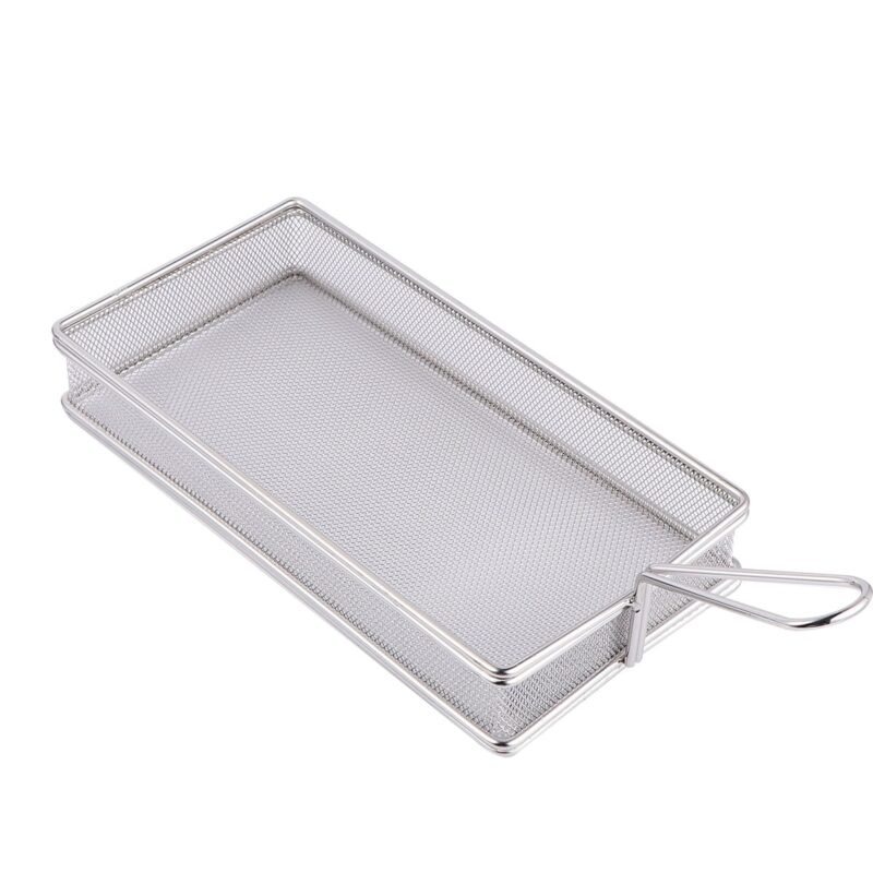 Stainless Steel Rectangular Frying Basket