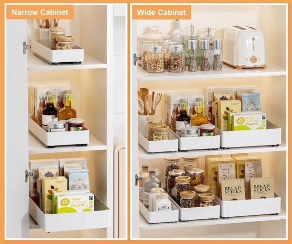 TK 3-Piece Retractable Kitchen Organizer – Drawer Storage