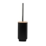 TK Toilet Brush with Bamboo Lid – Stylish & Hygienic Bathroom Accessory