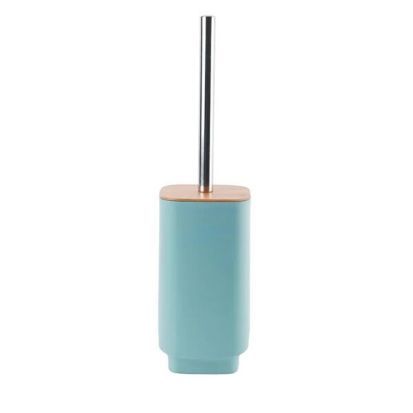 TK Toilet Brush with Bamboo Lid – Stylish & Hygienic Bathroom Accessory
