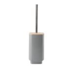 TK Toilet Brush with Bamboo Lid – Stylish & Hygienic Bathroom Accessory
