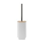TK Toilet Brush with Bamboo Lid – Stylish & Hygienic Bathroom Accessory
