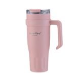 TK 1200ml Vacuum Mug – Insulated Bottle with Carry Handle for Hot & Cold Drinks