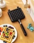 Non-Stick Aluminum Alloy Waffle Pan – Square Breakfast Pan
