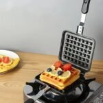Non-Stick Aluminum Alloy Waffle Pan – Square Breakfast Pan