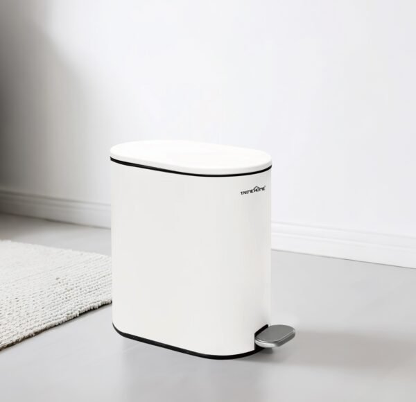 TK 5L Trash Can with Foot Pedal – Hands-Free Waste Bin