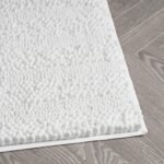 TK Soft Chenille Bathroom Mat – Absorbent Non-Slip Rug