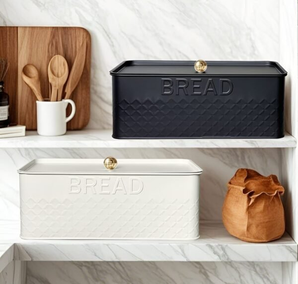 TK Kitchen Storage Bread Box – Compact & Stylish Countertop Organizer