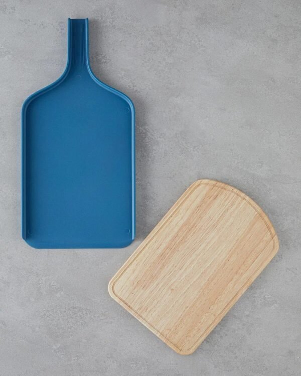 TK Bamboo Chopping Board with Tray – Durable & Eco-Friendly