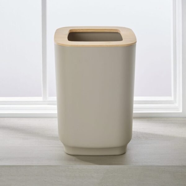 Compact Bathroom & Desk Trash Can – Open Top Design