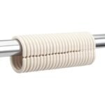 TK 12-Piece Plastic Shower Rings – Durable Curtain Hooks