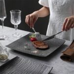 TK Stoneridge Ceramic Bowl & Square Plate Collection