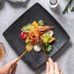 TK Stoneridge Ceramic Bowl & Square Plate Collection