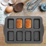 Mini Loaves Baking Pan – Non-Stick Small Bread & Cake Tray