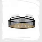 TK Wall-Mounted Mesh Shower Caddy – Adhesive Bathroom Organizer