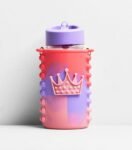 TK Kids Pop Fidget Water Bottle with Neck Strap