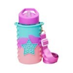TK Kids Pop Fidget Water Bottle with Neck Strap
