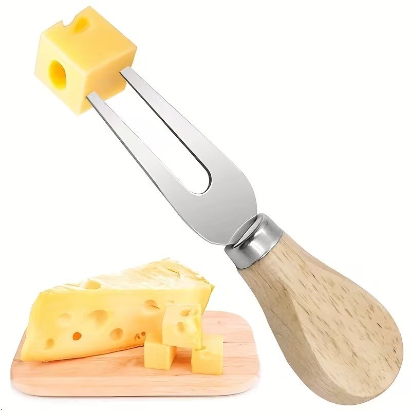 TK 4-Piece Cheese Knife Set with Bamboo Handles