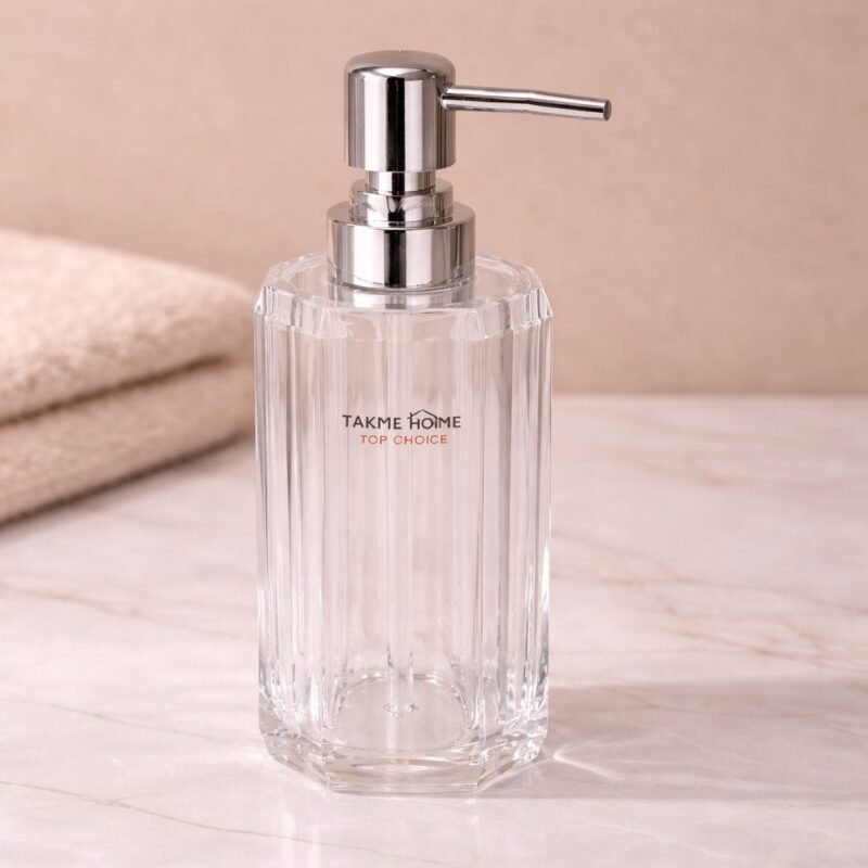 TK Acrylic Soap Dispenser with ABS Pump