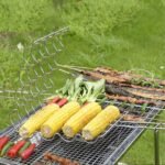 TK Corn BBQ Grill Rack – 4 Cob Braai Corn Roaster