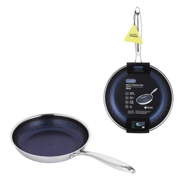 TK Non-Stick Ceramic Tri-Ply Stainless Steel Pan