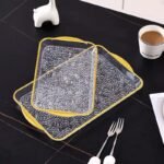 Acrylic Cake & Food Serving Tray with Dome Lid